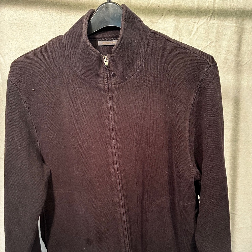 Women's Black Heavy Cardigan (Petite m)
